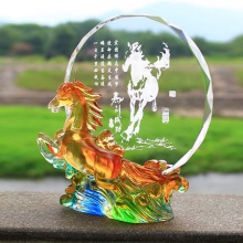 水晶琉璃獎杯