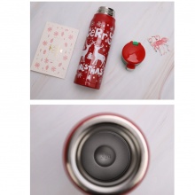 彈扣保溫杯