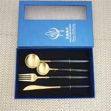 限塑禮品餐具四件套