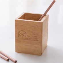 實木筆筒