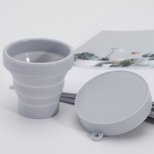 限塑禮品折疊矽膠水杯