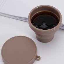 限塑禮品折疊矽膠水杯