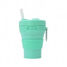 折疊矽膠水杯