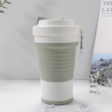 限塑禮品折疊矽膠水杯