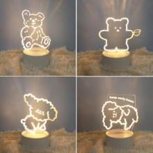 3d小夜燈usb插電式