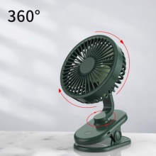 可調速搖頭迷你帶夾風扇
