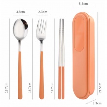 限塑禮品便攜餐具三件套