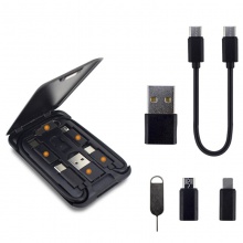 三合一充電線收納盒