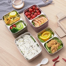 環保餐具便攜雙層飯盒