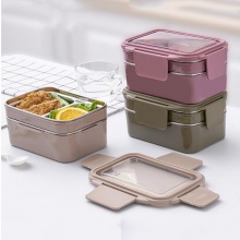 環保餐具便攜雙層飯盒