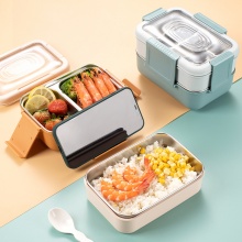 環保餐具便攜雙層飯盒