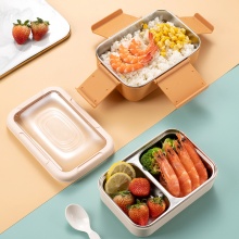 環保餐具便攜雙層飯盒