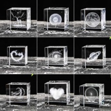 3D水晶内雕獎座