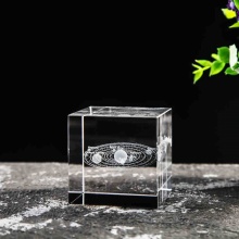 3D水晶内雕獎座