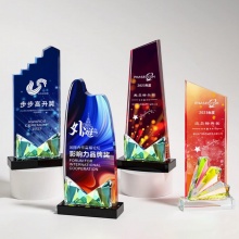 水晶獎盃彩印