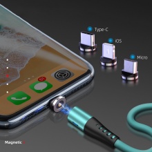 液態矽膠磁吸充電線